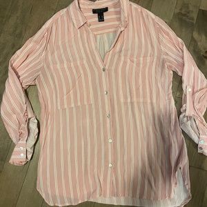 Pink Striped blouse